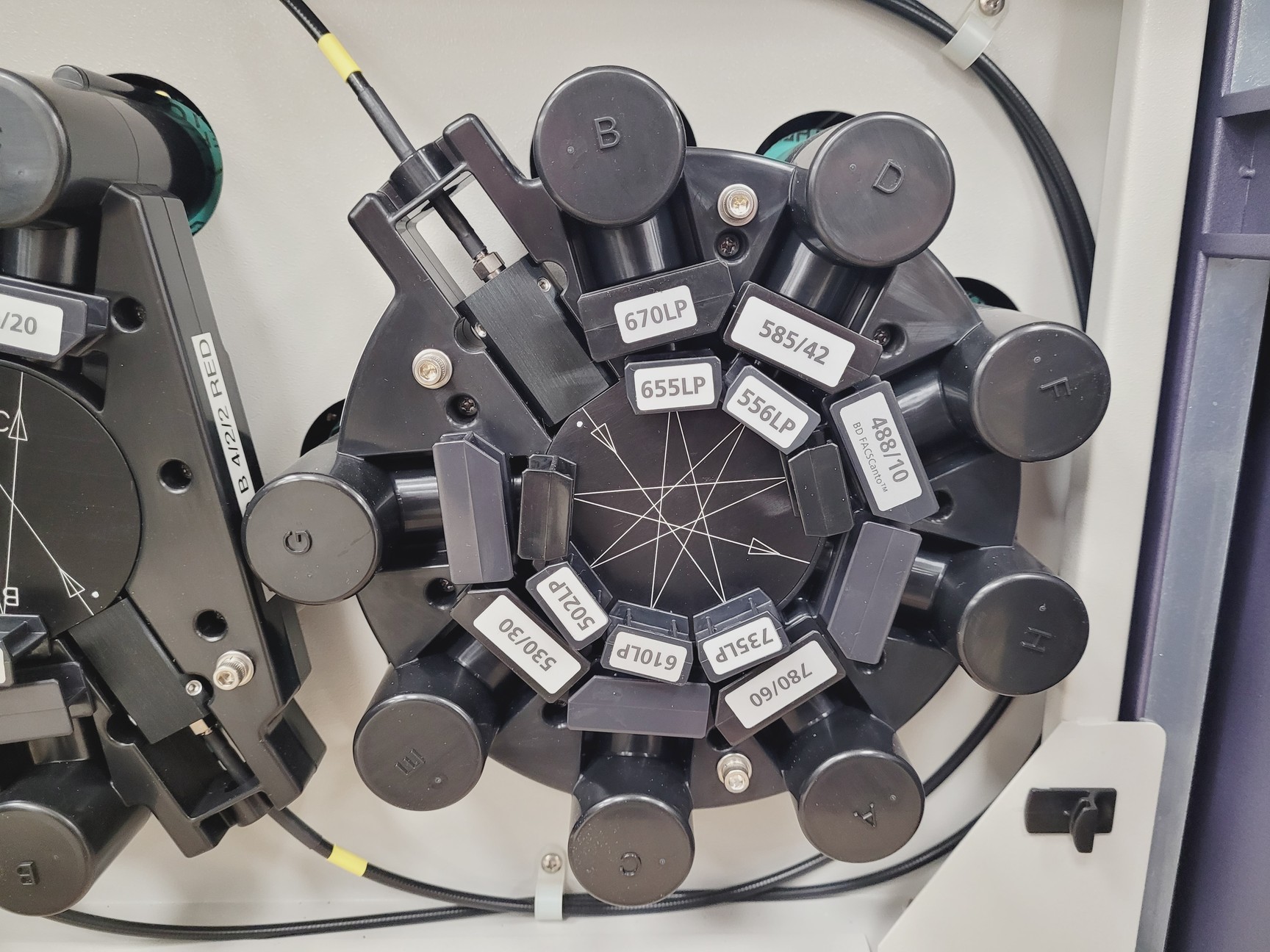 Image of BD FACSCanto II Flow Cytometer with Fluidics Cart - 3 Lasers Lab