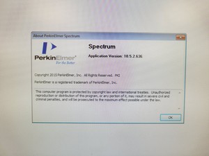 Thumbnail image of Perkin Elmer Spectrum 100 FT-IR Spectrophotometer Lab