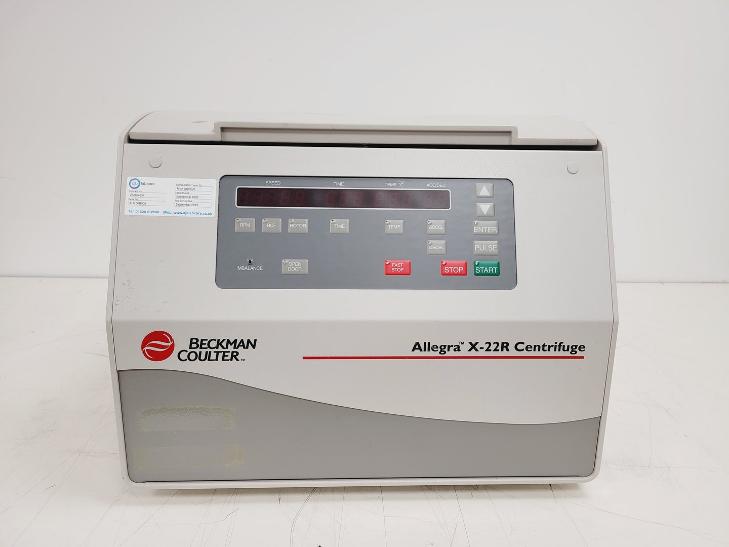 Image of Beckman Coulter Allegra X-22R Centrifuge with SX4250 &  FX301.5 Rotors Lab