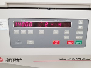 Thumbnail image of Beckman Coulter Allegra X-22R Centrifuge with SX4250 &  FX301.5 Rotors Lab