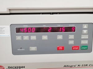 Thumbnail image of Beckman Coulter Allegra X-22R Centrifuge with SX4250 &  FX301.5 Rotors Lab