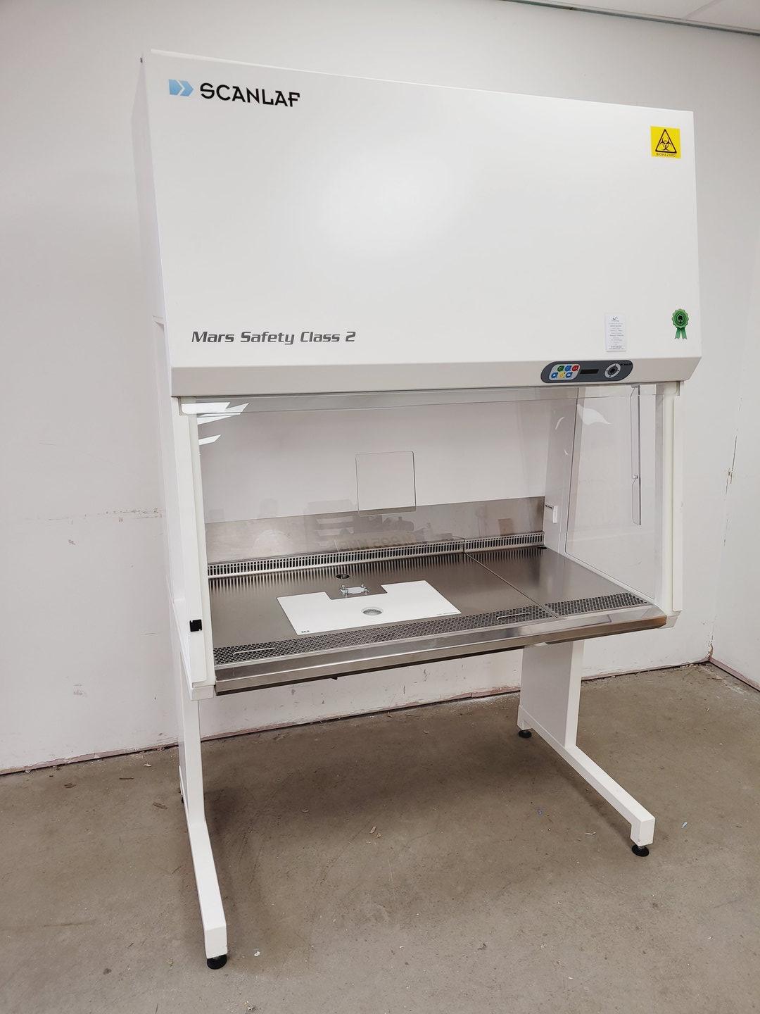 Image of Scanlaf Mars 1200 Class 2 Safety Cabinet with Microscope Modification Lab