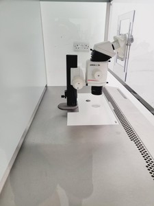 Thumbnail image of  Leica MZ95 Microscope System & K Systems IVF Workstation  L224 LAF Lab