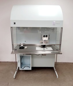 Thumbnail image of  Leica MZ95 Microscope System & K Systems IVF Workstation  L224 LAF Lab