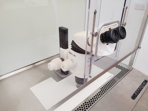 Thumbnail image of  Leica MZ95 Microscope System & K Systems IVF Workstation  L224 LAF Lab