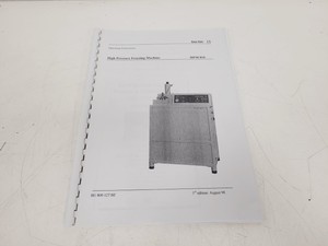 Thumbnail image of BAL-TEC HPM 010 High Pressure Freezing Machine