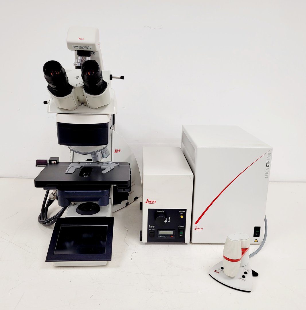 Image of Leica DM5500B Fluorescence Motorised Microscope w/CTR6000 & EL6000
