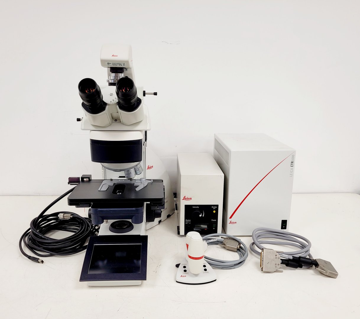 Image of Leica DM5500B Fluorescence Motorised Microscope w/CTR6000 & EL6000