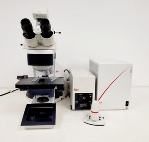 Thumbnail image of Leica DM5500B Fluorescence Motorised Microscope w/CTR6000 & EL6000