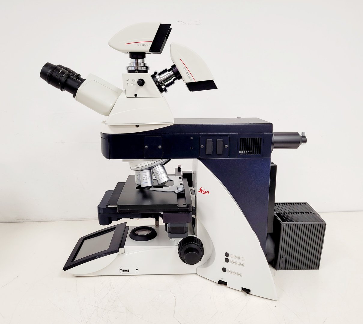 Image of Leica DM5500B Fluorescence Motorised Microscope w/CTR6000 & EL6000