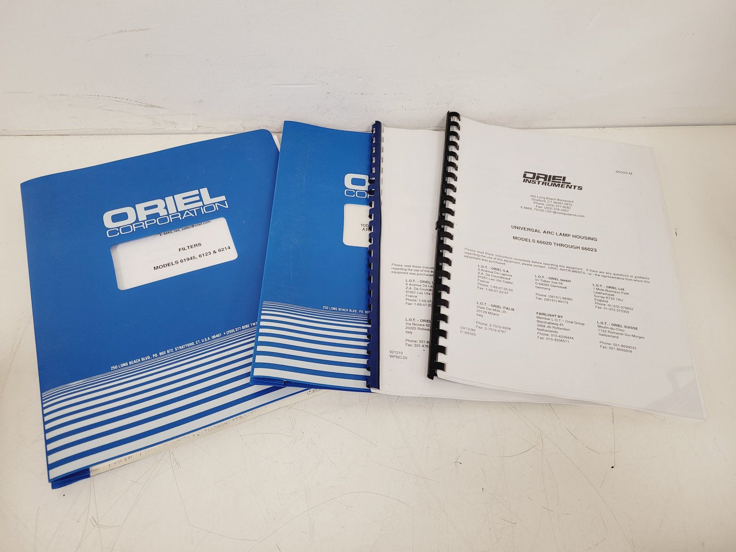 Image of Oriel Universal Arc Lamp Housing w/ Light Intensity Controller/Shutter Control