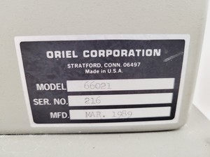 Thumbnail image of Oriel Universal Arc Lamp Housing w/ Light Intensity Controller/Shutter Control