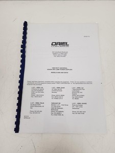 Thumbnail image of Oriel Universal Arc Lamp Housing w/ Light Intensity Controller/Shutter Control