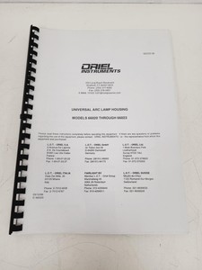 Thumbnail image of Oriel Universal Arc Lamp Housing w/ Light Intensity Controller/Shutter Control