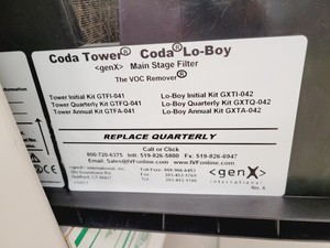 Thumbnail image of Gen X International CODA Tower 4 Stage Air Filtration and Purification Unit Lab