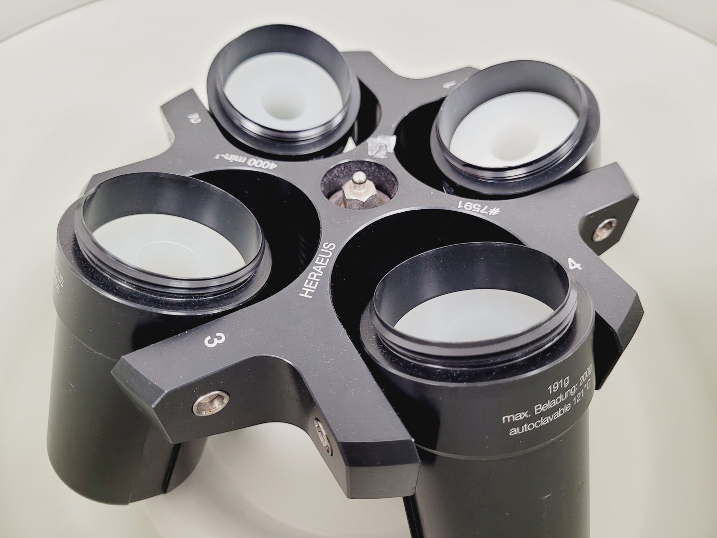 Image of Thermo Electron Heraeus Biofuge Primo Benchtop Laboratory Centrifuge Lab