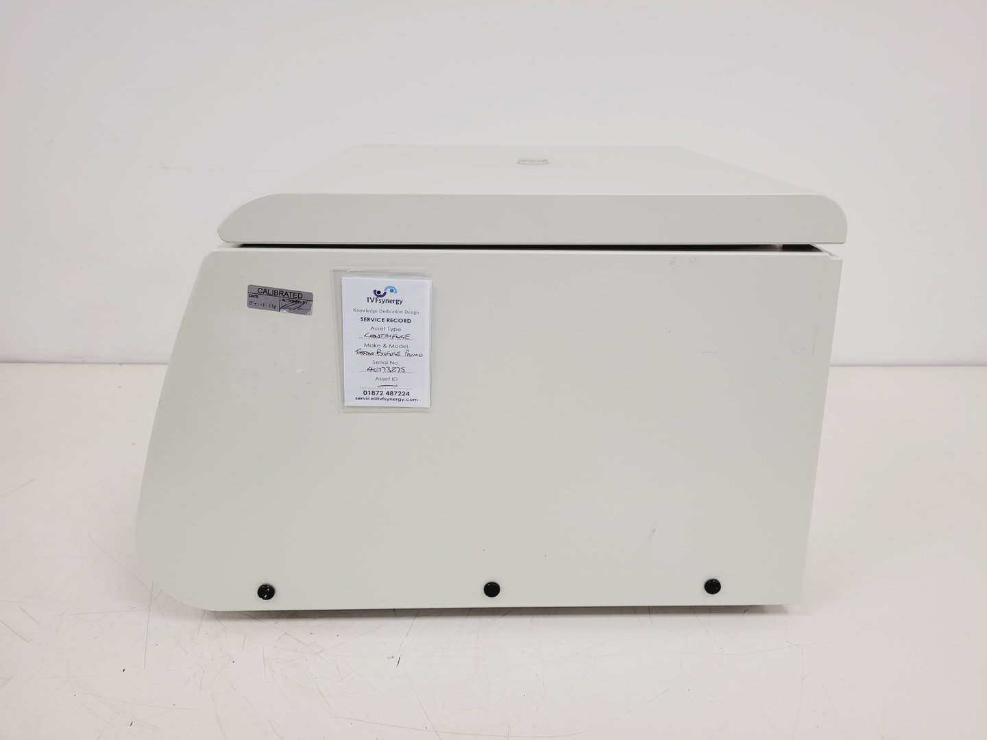 Image of Thermo Electron Heraeus Biofuge Primo Benchtop Laboratory Centrifuge Lab