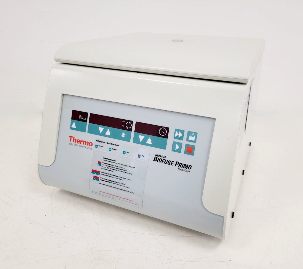 Image of Thermo Electron Heraeus Biofuge Primo Benchtop Laboratory Centrifuge Lab