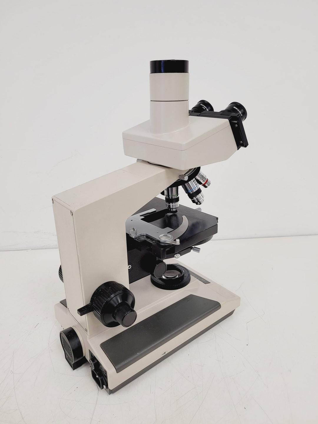 Image of Olympus BH-2 Compound Microscope with 4 x Objectives SPlan, E A10 Lab