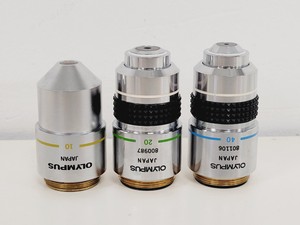 Thumbnail image of Olympus BH-2 Compound Microscope with 4 x Objectives SPlan, E A10 Lab