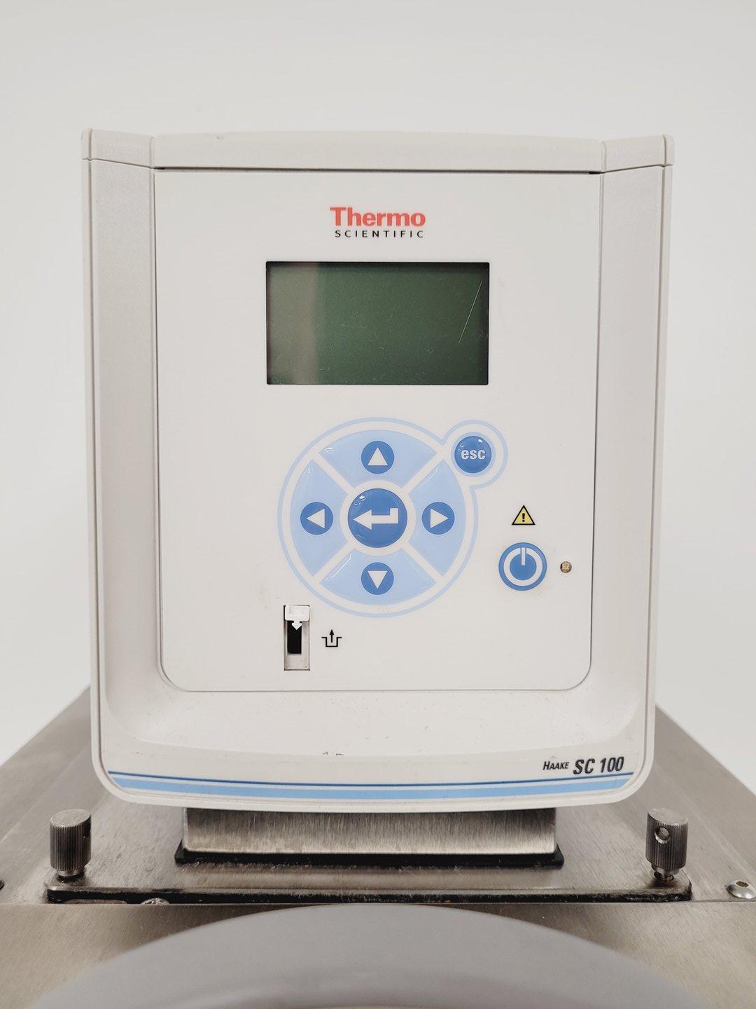 Image of Thermo Scientific HAAKE A 28 Waterbath/ Chiller /HAAKE SC 100 Digital Immersion 