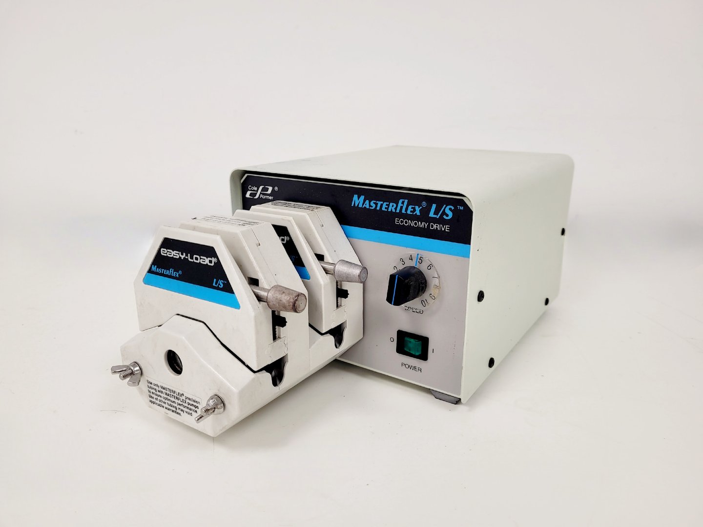 Image of Cole Parmer Masterflex L/S 900-1482 Peristaltic Pump w/ Easy Load Pumpheads Lab
