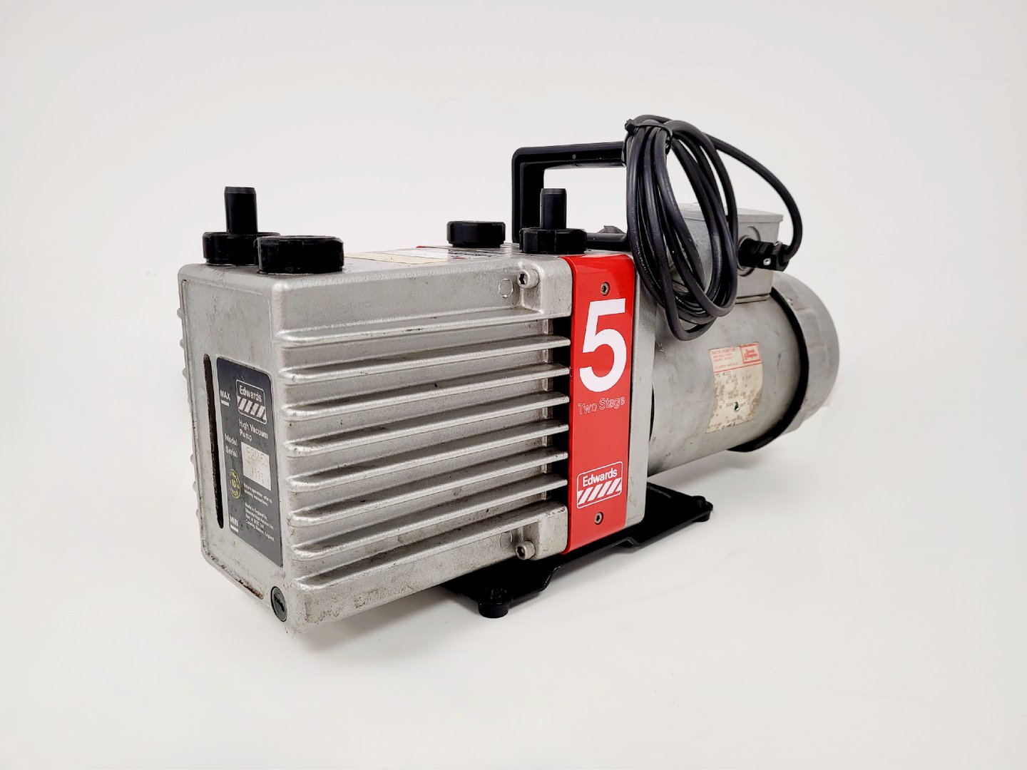 Image of Edwards 5 Two Stage  E2M5 Rotary Vane Pump Lab