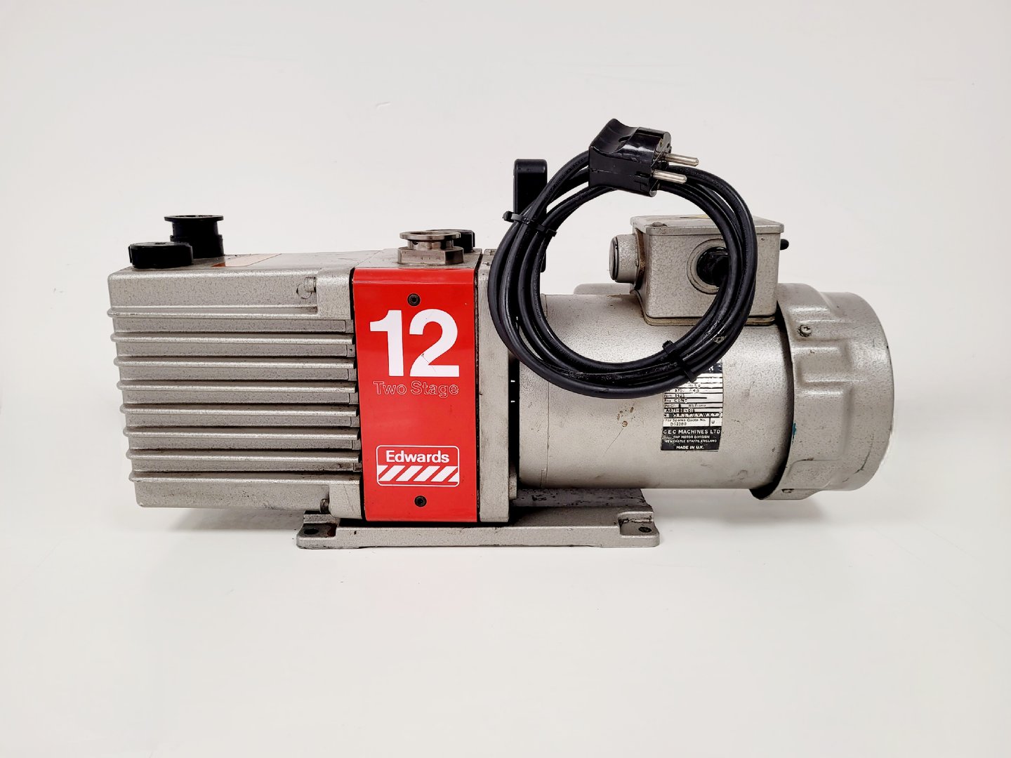 Image of Edwards 12 Two Stage E2M-12 Rotary Vane Pump