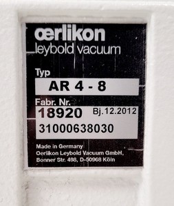 Thumbnail image of Leybold Trivac D8B Rotary Vane Vacuum Pump