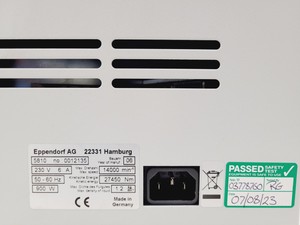Thumbnail image of Eppendorf 5810 Benchtop Laboratory Centrifuge Lab