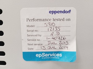 Thumbnail image of Eppendorf 5810 Benchtop Laboratory Centrifuge Lab
