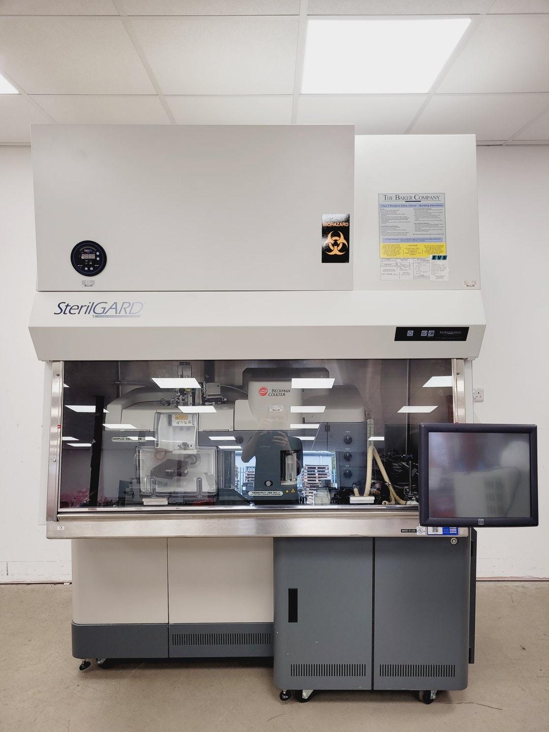 Image of Beckman Coulter MoFlo Astrios EQS Flow Cytometer System & Sterilgard Cabinet Lab