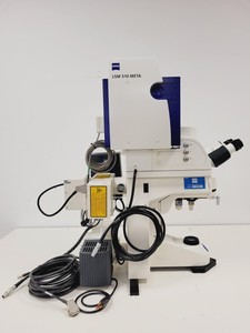 Thumbnail image of Zeiss LSM 510 Meta High Resolution Confocal Microscope System Lab Spares/Repairs