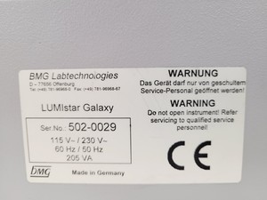 Thumbnail image of BMG Labtech LUMIstar Galaxy Microplate Reader Lab