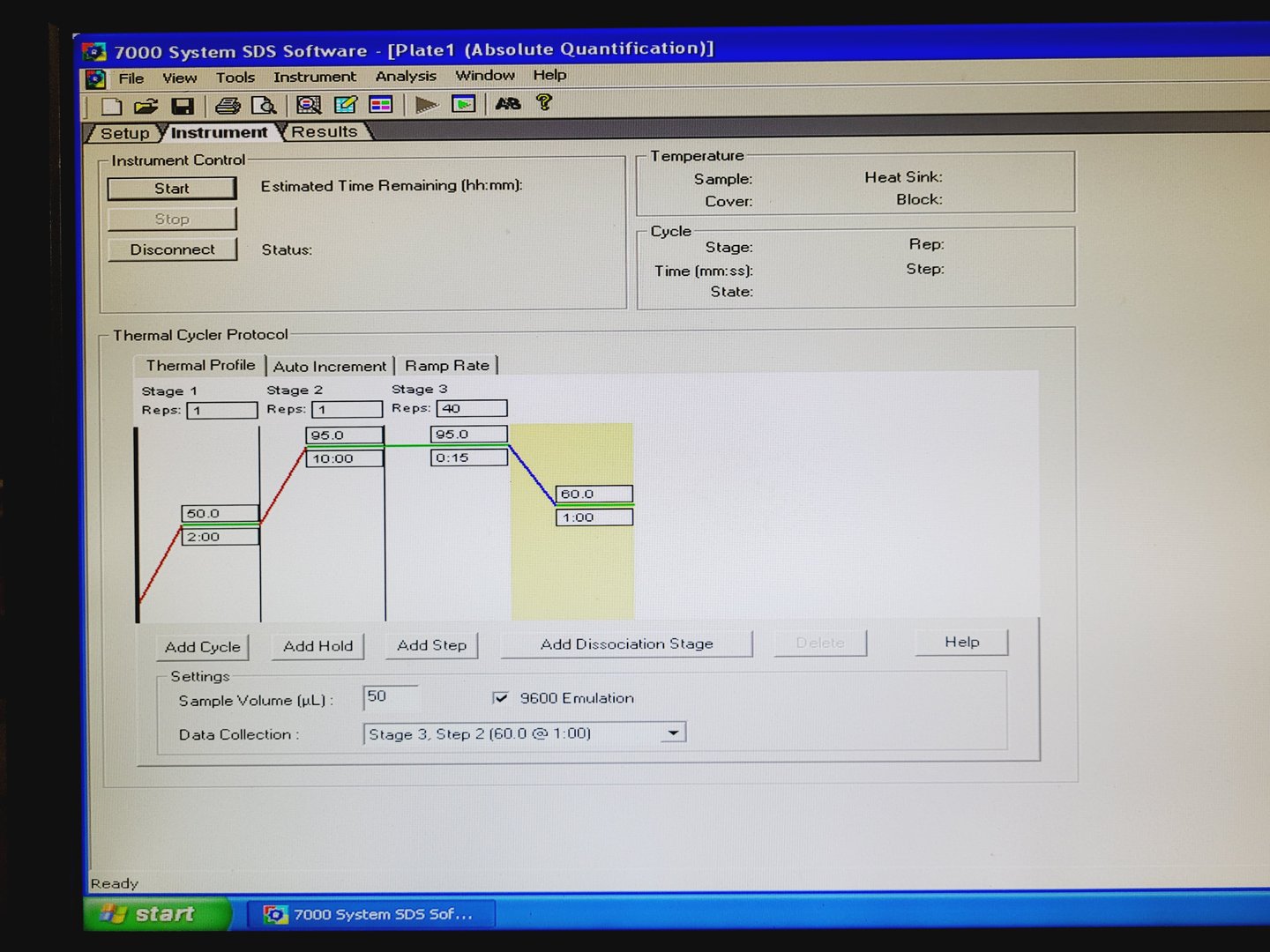 Image of Applied Biosystems Abi Prism Model 7000 PCR Sequence Detection System Lab