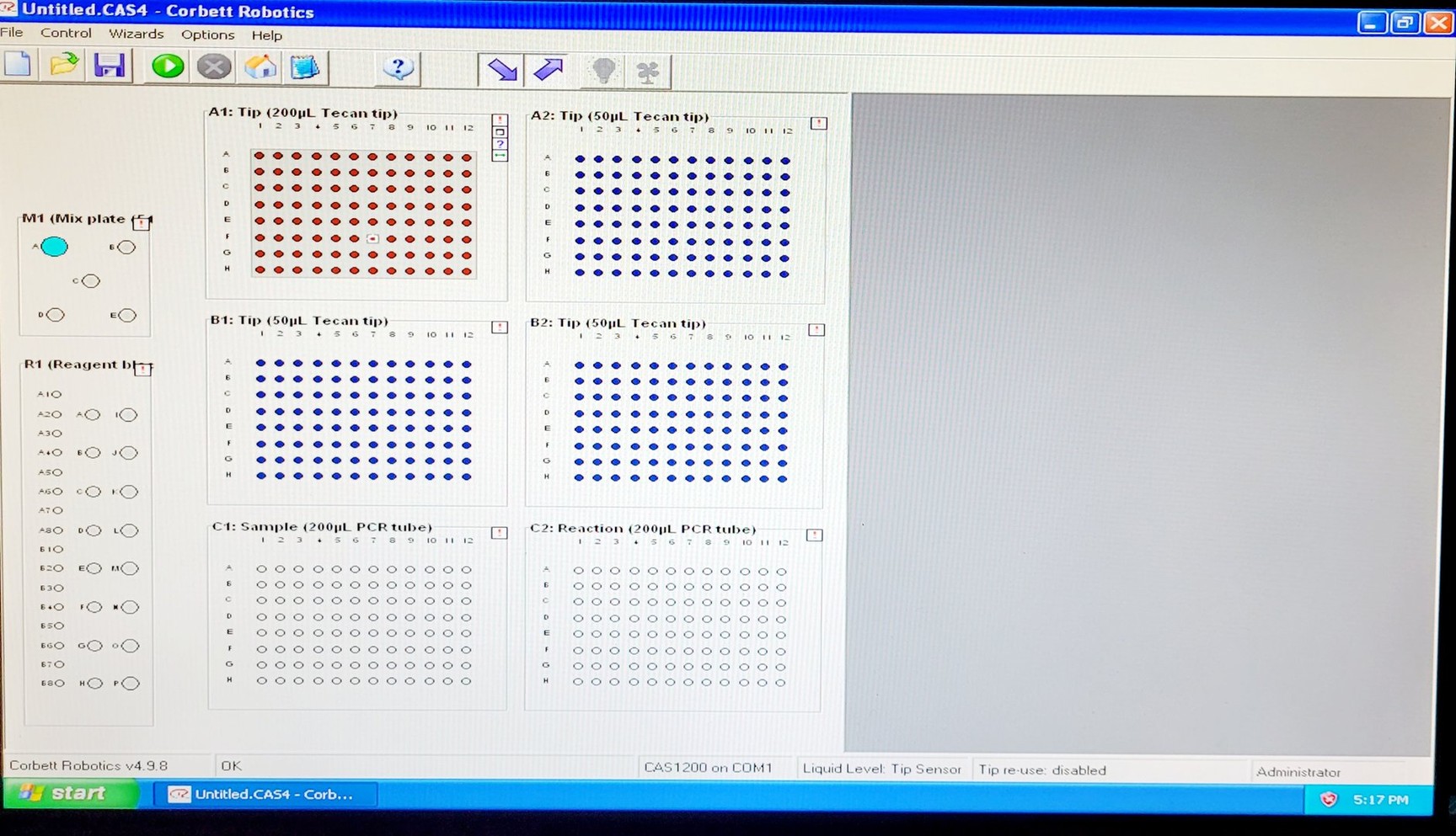 Corbett CAS1200 Robotic Precision Liquid Handling System Automated PCR ...