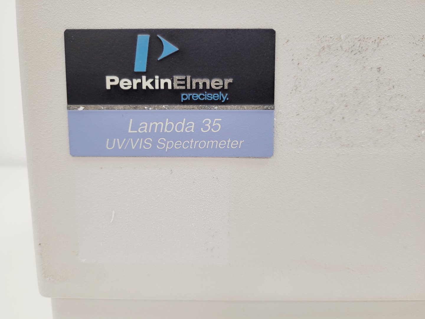 Image of Perkin Elmer Model Lambda 35 UV/VIS Spectrophotometer System w/ PC & Software