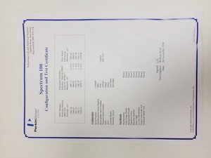 Thumbnail image of Perkin Elmer Spectrum 100 FT-IR Spectrophotometer  Lab Spares/Repairs