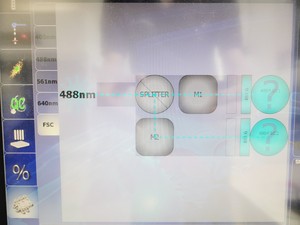 Thumbnail image of Beckman Coulter MoFlo Astrios EQS Flow Cytometer System & Sterilgard Cabinet Lab