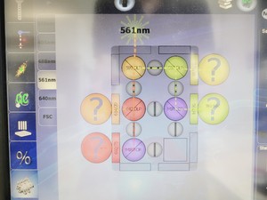 Thumbnail image of Beckman Coulter MoFlo Astrios EQS Flow Cytometer System & Sterilgard Cabinet Lab