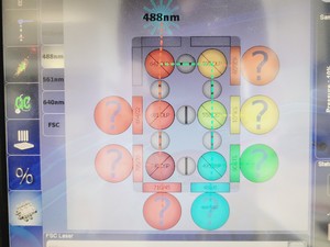 Thumbnail image of Beckman Coulter MoFlo Astrios EQS Flow Cytometer System & Sterilgard Cabinet Lab