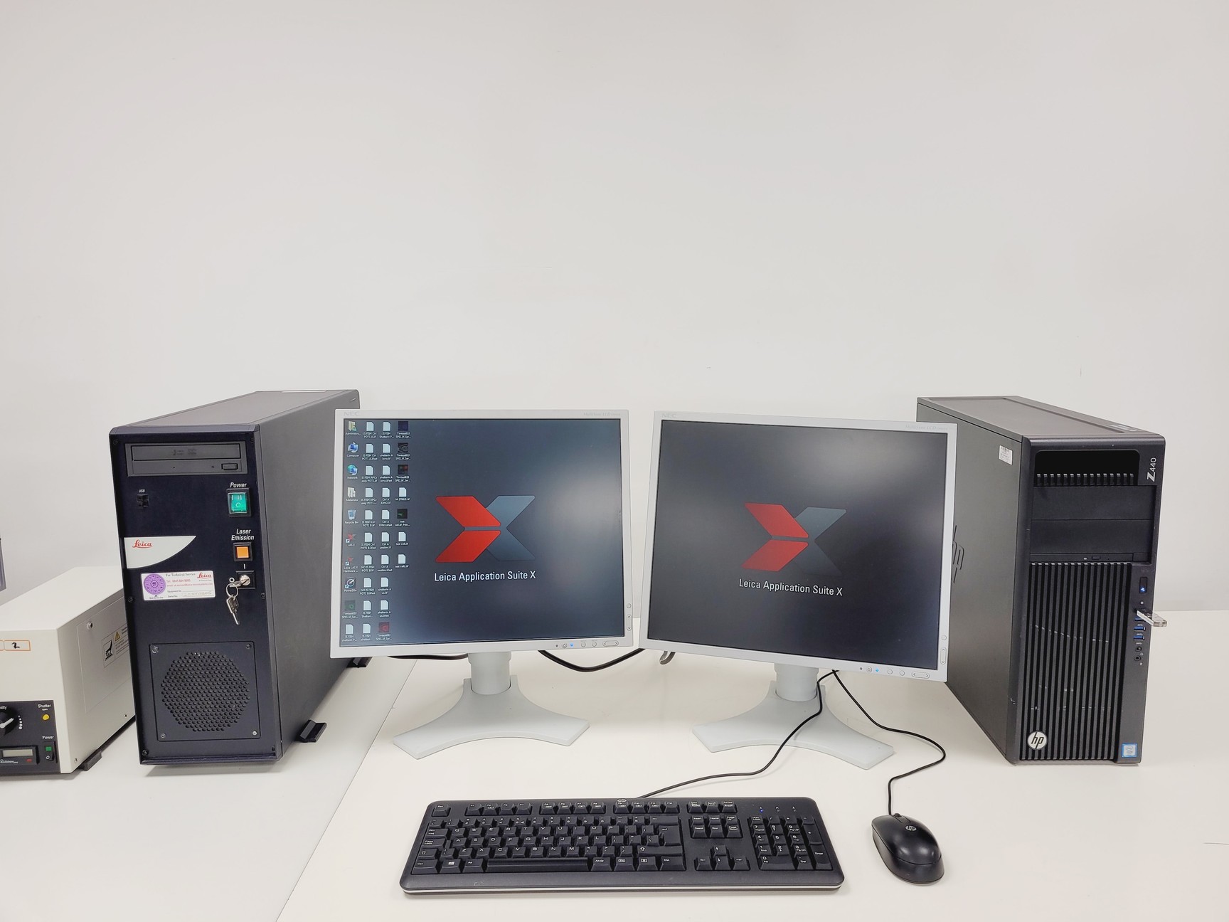 Image of Leica DM2500 Confocal Microscope System w/ Application Suite X Software Lab