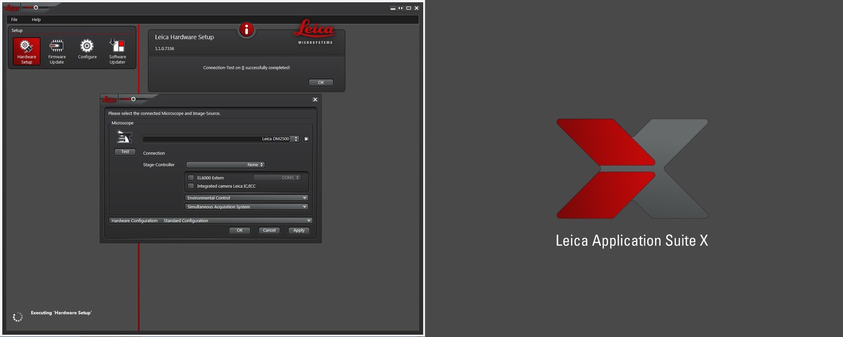 Image of Leica DM2500 Confocal Microscope System w/ Application Suite X Software Lab