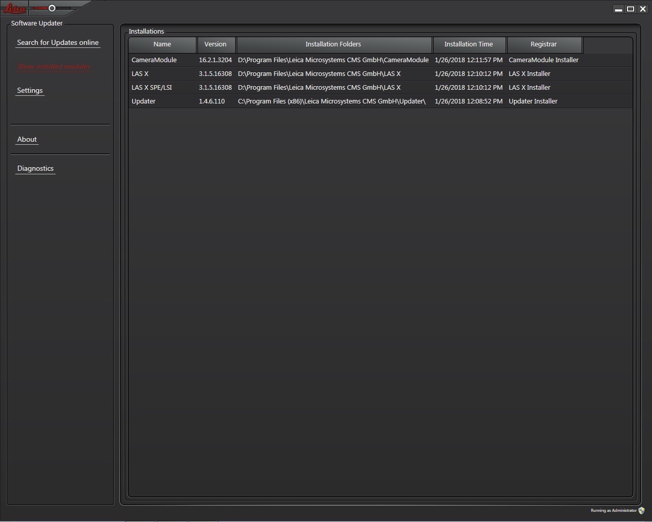 Image of Leica DM2500 Confocal Microscope System w/ Application Suite X Software Lab