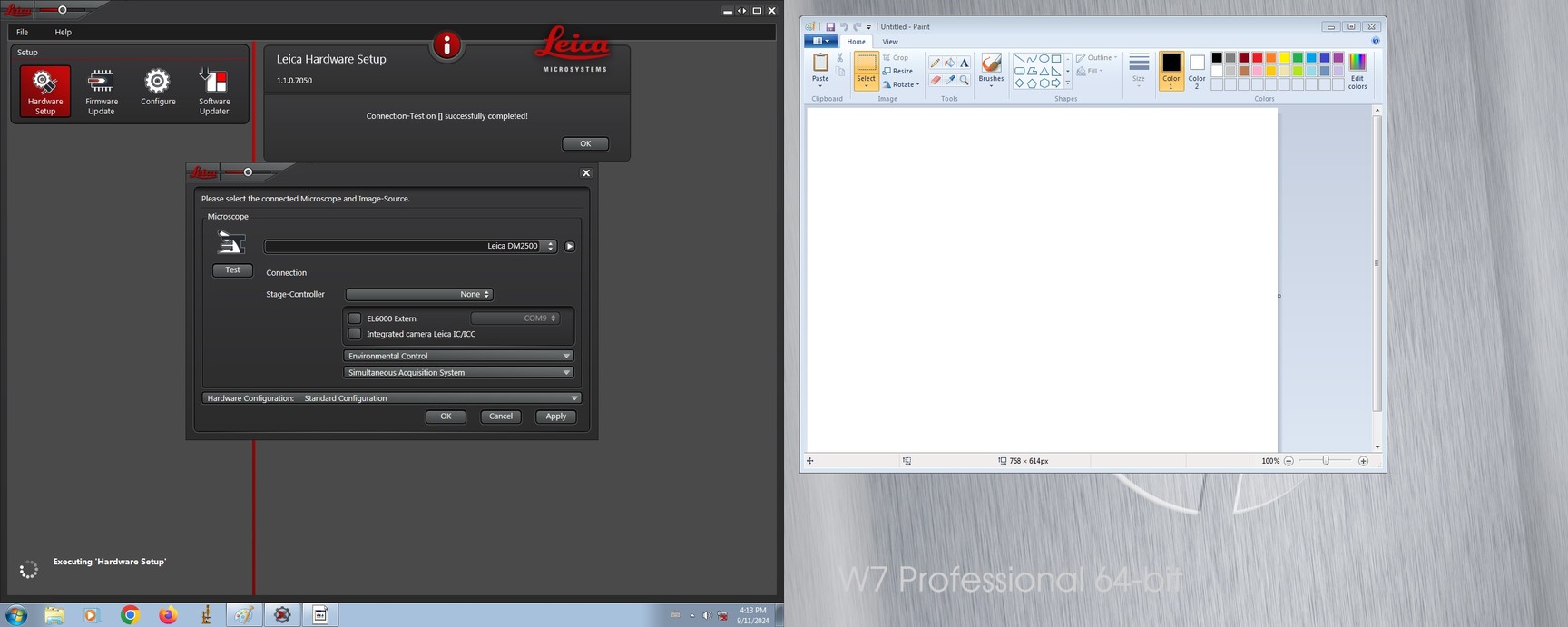Image of Leica DM2500 Confocal Microscope System w/ Application Suite X Software Lab