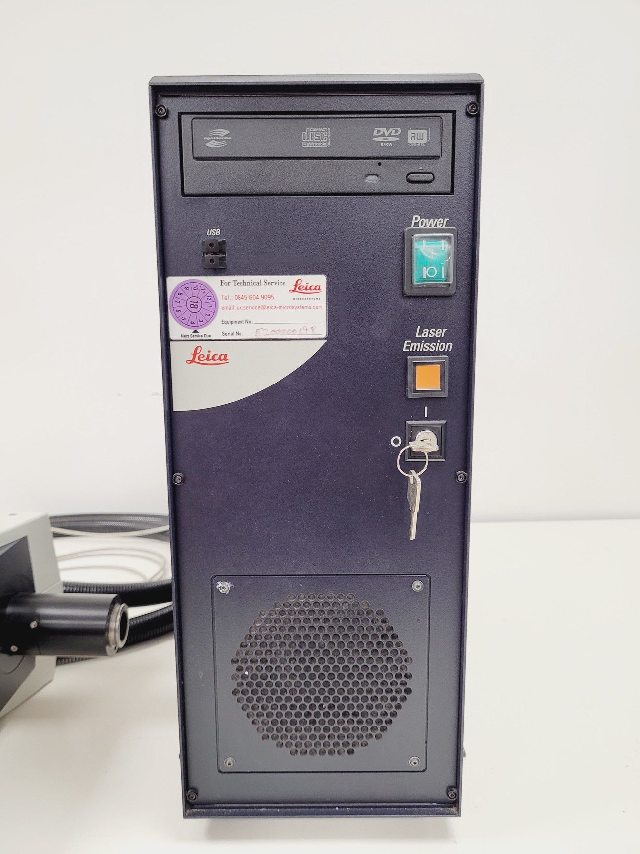 Image of Leica DM2500 Confocal Microscope System w/ Application Suite X Software Lab