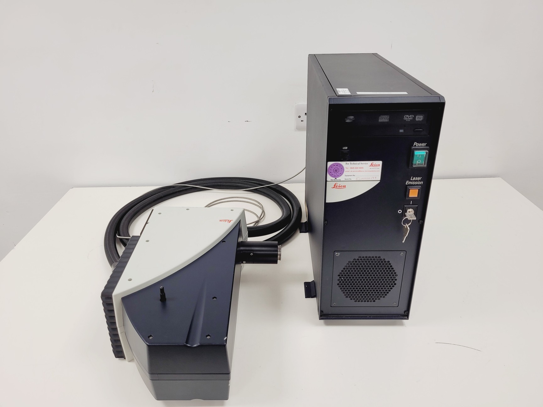 Image of Leica DM2500 Confocal Microscope System w/ Application Suite X Software Lab