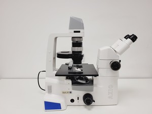 Thumbnail image of Zeiss Axio Vert.A1 FL Inverted Transmitted Light Microscope Lab