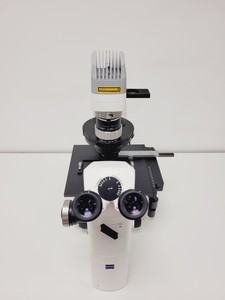 Thumbnail image of Zeiss Axio Vert.A1 FL Inverted Transmitted Light Microscope Lab