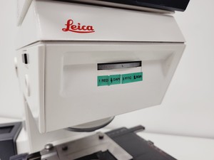 Thumbnail image of Leica Leitz DMRB Type 301-371.010 Trinocular Fluorescence Microscope Lab